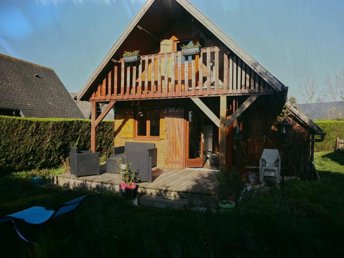 Chalet Avec Piscine Chauffee, Tennis Et Jardin Clos, A 1700M De La Plage De Cabourg - Fr-1-465-22 외부 사진