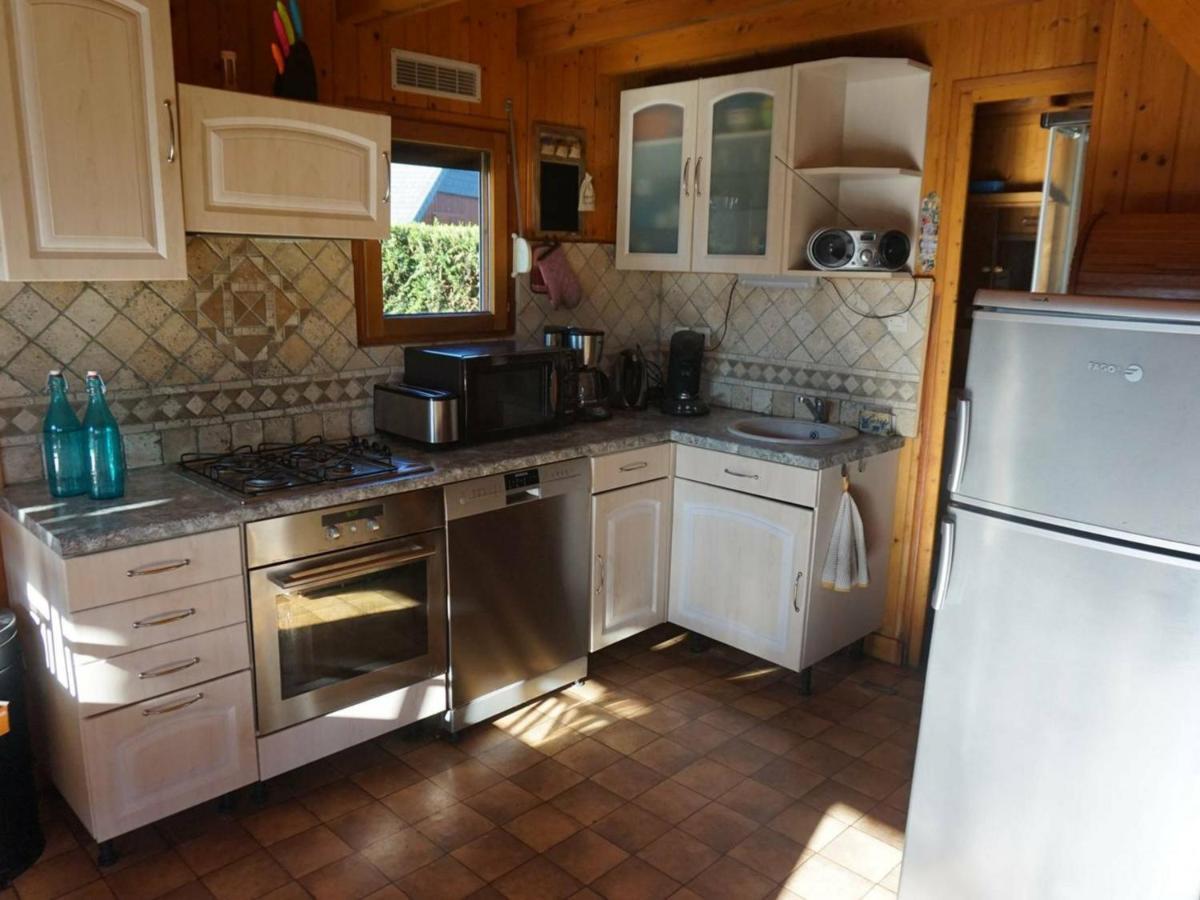 Chalet Avec Piscine Chauffee, Tennis Et Jardin Clos, A 1700M De La Plage De Cabourg - Fr-1-465-22 외부 사진